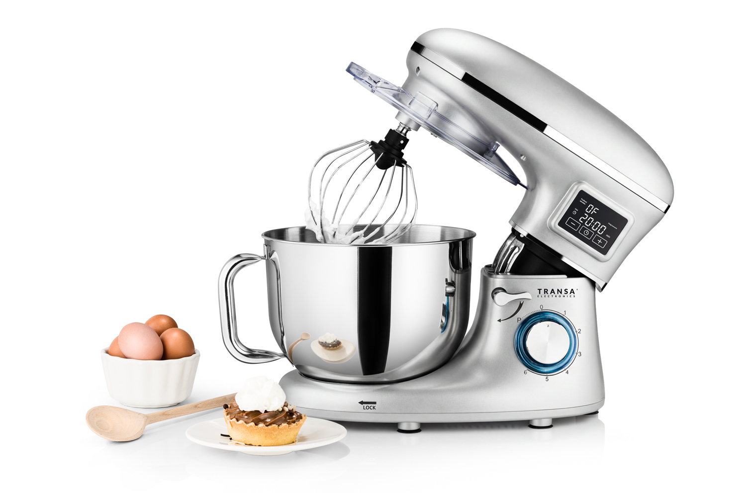 Podgrzewanie spodu misy do 40 stopni w robocie SilverHot Chef